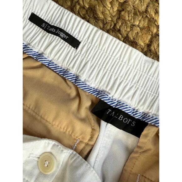 Talbots White Jogger Pants - Size Small - Excellent Condition - Picture 4 of 6